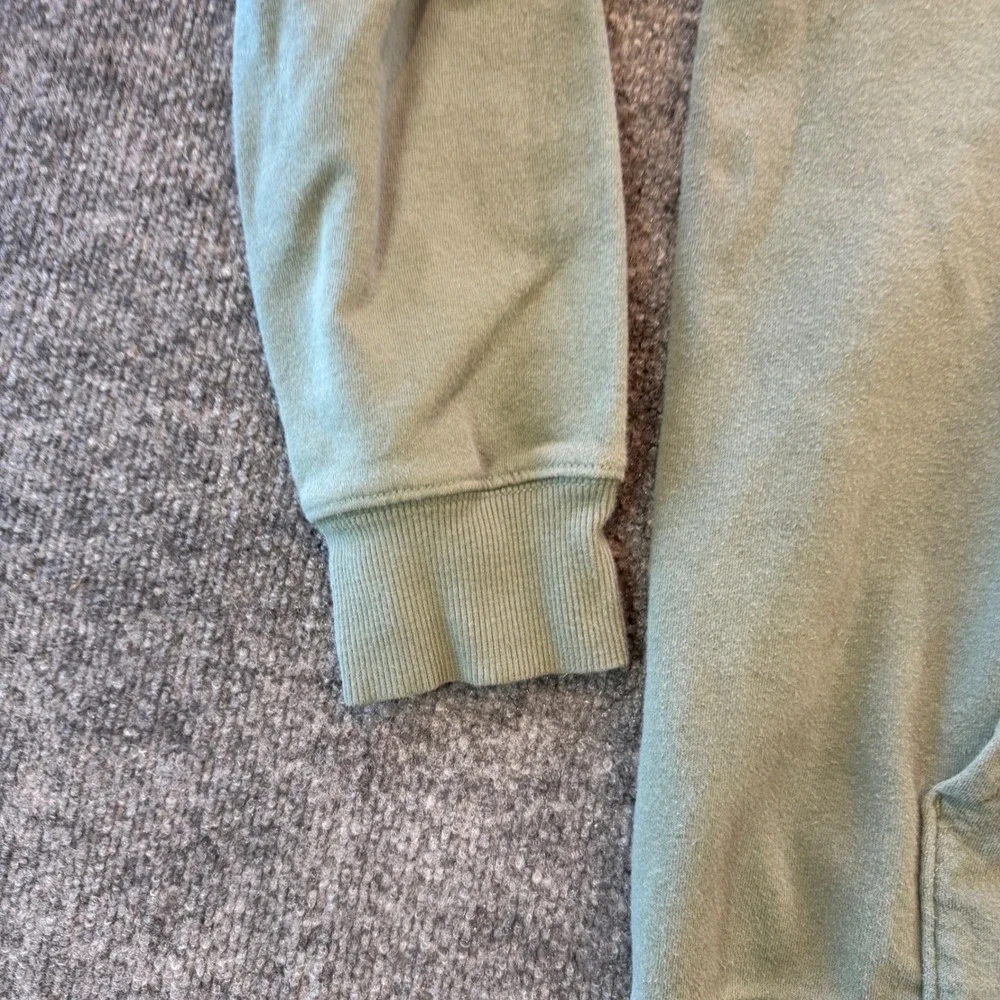 The North Face Mens Bear Graphic Pullover Hoodie Sage Green Large